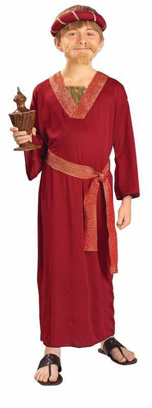 Boys Red Wise Man Costume - JJ's Party House