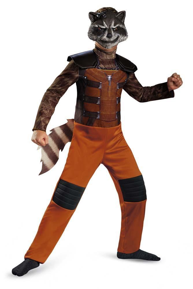 Boys Rocket Raccoon Classic Costume - Guardians of the Galaxy - JJ's Party House