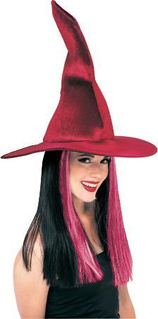 Brgdy Velour Witch W/Hair - JJ's Party House