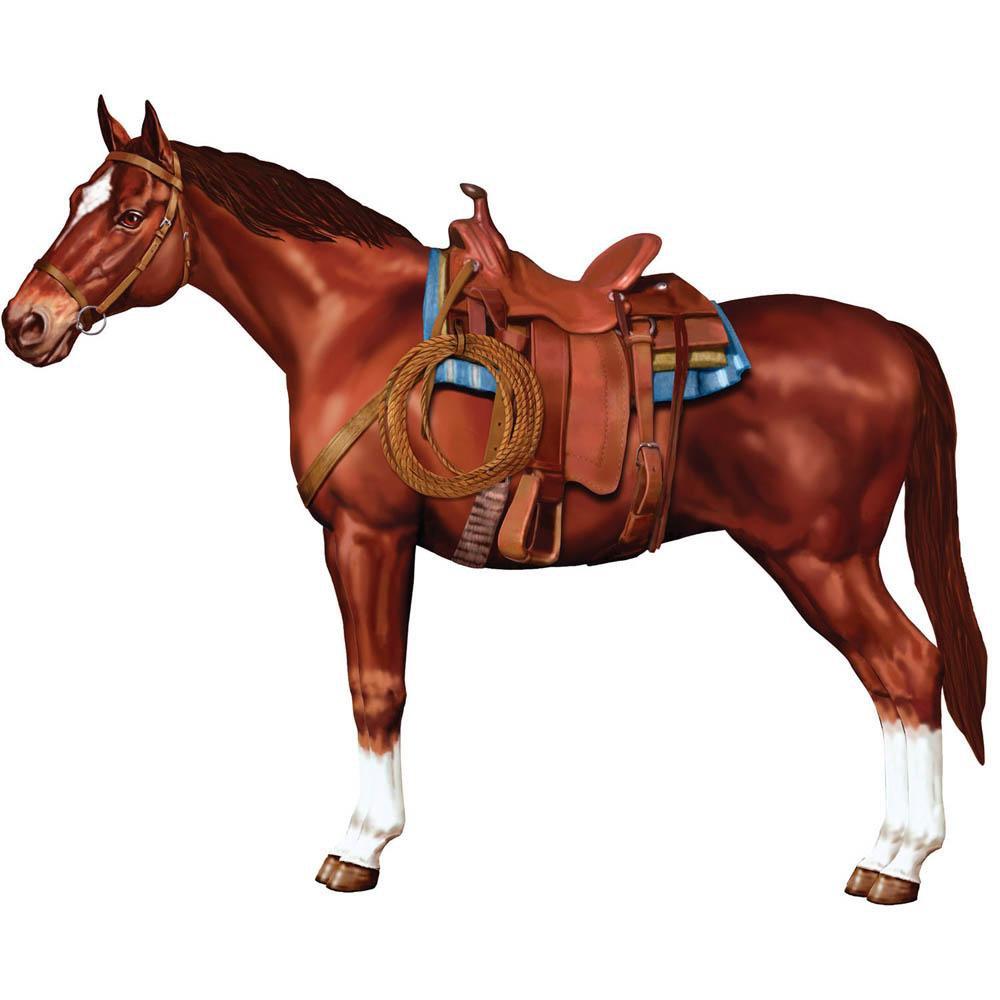 Brown Horse Cutout 38" - JJ's Party House