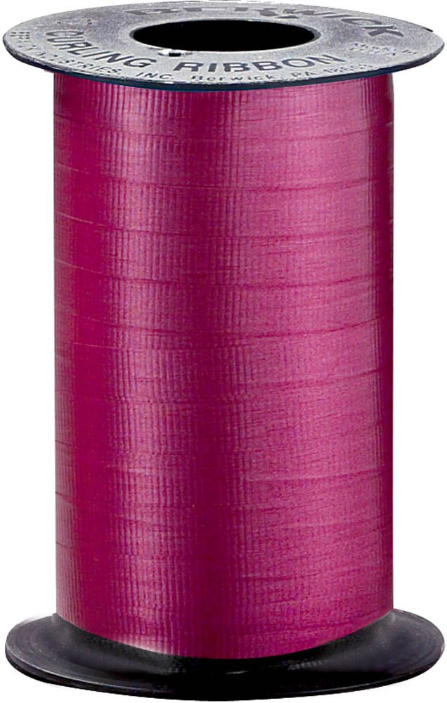 Burgundy Curling Ribbon 500yds - JJ's Party House