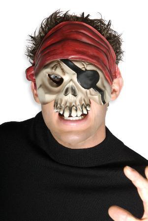 Capt'N Skull Chinless Msk - JJ's Party House
