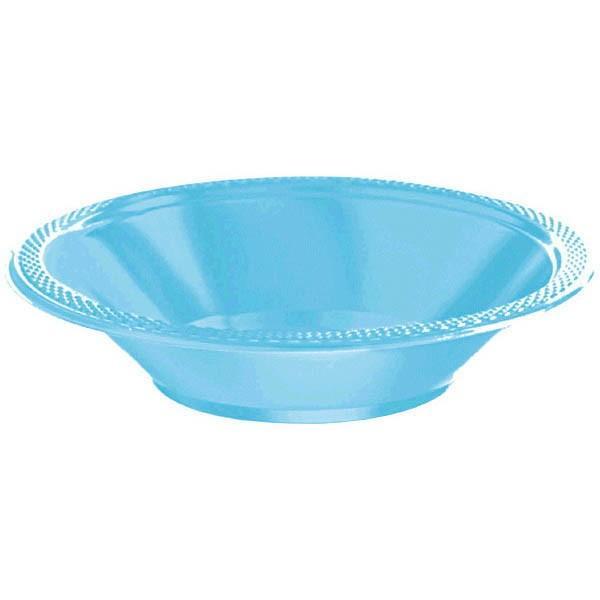 Caribbean Blue 12oz Bowls, 20ct - JJ's Party House: Birthday, Balloons & Custom Party Favors