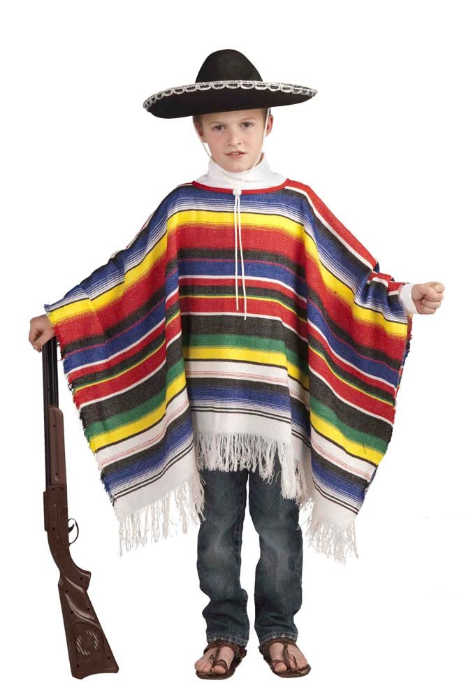 Chco-Mexican Poncho - JJ's Party House