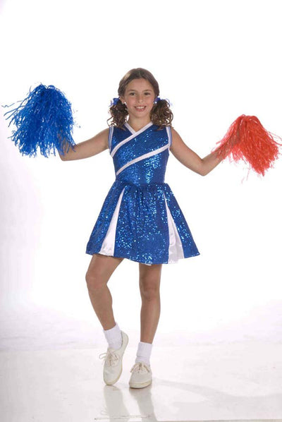 Chco-Sassy Cheerleader-Blue-Lg - JJ's Party House