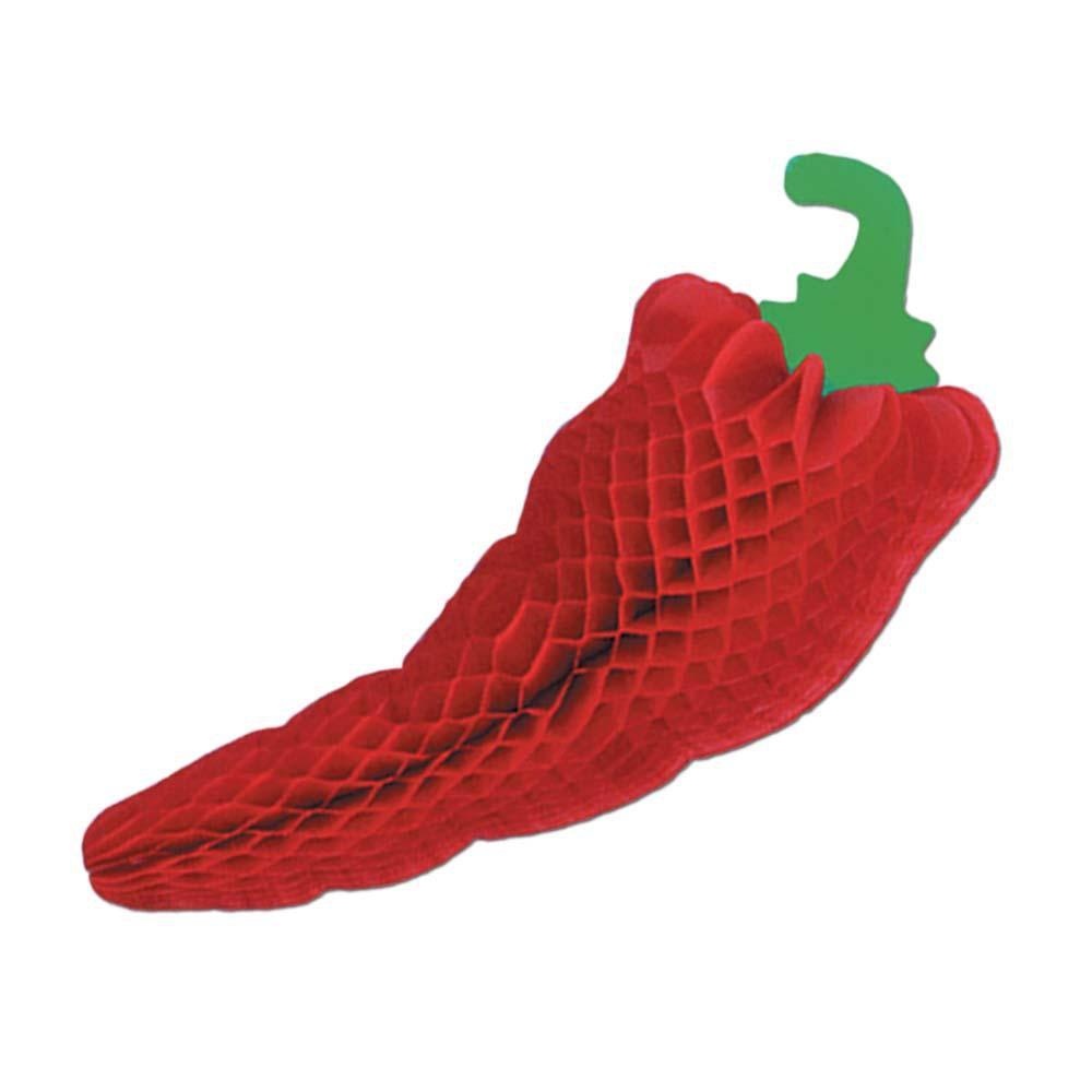 Chili Pepper Tissue Decoration 17" - JJ's Party House