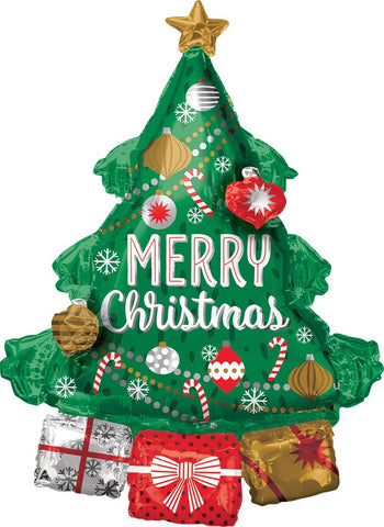 Christmas Tree Jumbo Balloon 34
