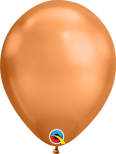 Chrome Copper Latex Balloon 11 - JJ's Party House