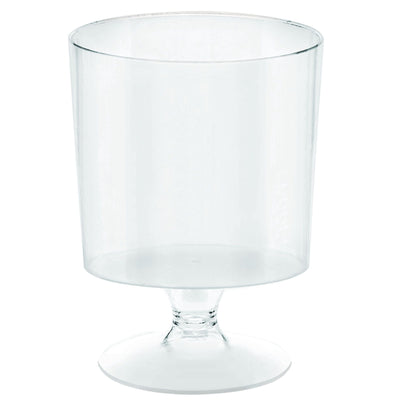 Clear Mini Pedestal 5oz Cups - 10ct - JJ's Party House