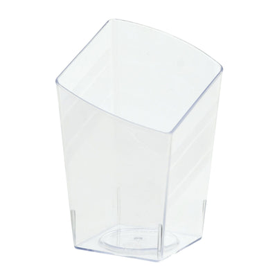 Clear Mini Slanted Tumblers 12pc - JJ's Party House - Custom Frosted Cups and Napkins