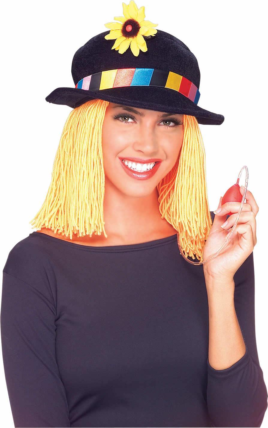 Clown Hat with Hair - JJ's Party House