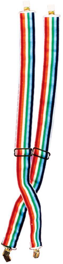 Clown Suspenders-Multiclr - JJ's Party House