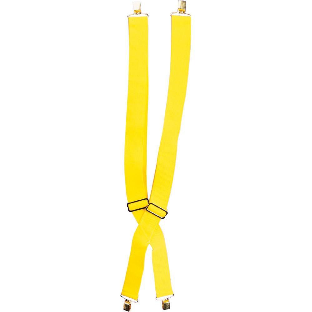 Clown Suspenders - Yellow - JJ's Party House