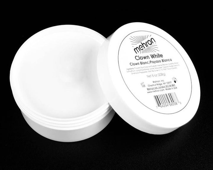 Clown White Makeup 7oz - JJ's Party House