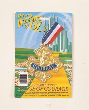 Cowardly Lion Badge of Courage - JJ's Party House