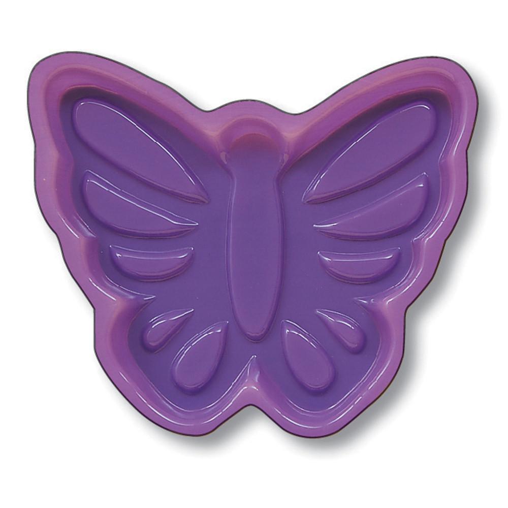 Creative Converting Easter Purple Plastic Butterfly Tray