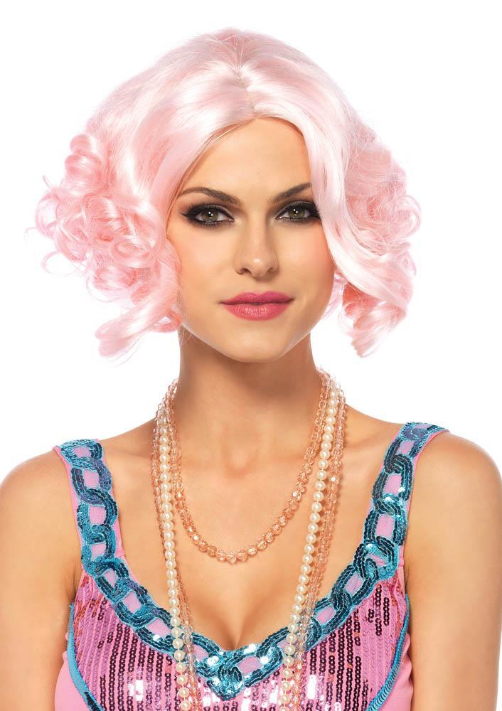 Curly Bob Wig - Roaring 20s LEG-A2780 BLACK - JJ's Party House