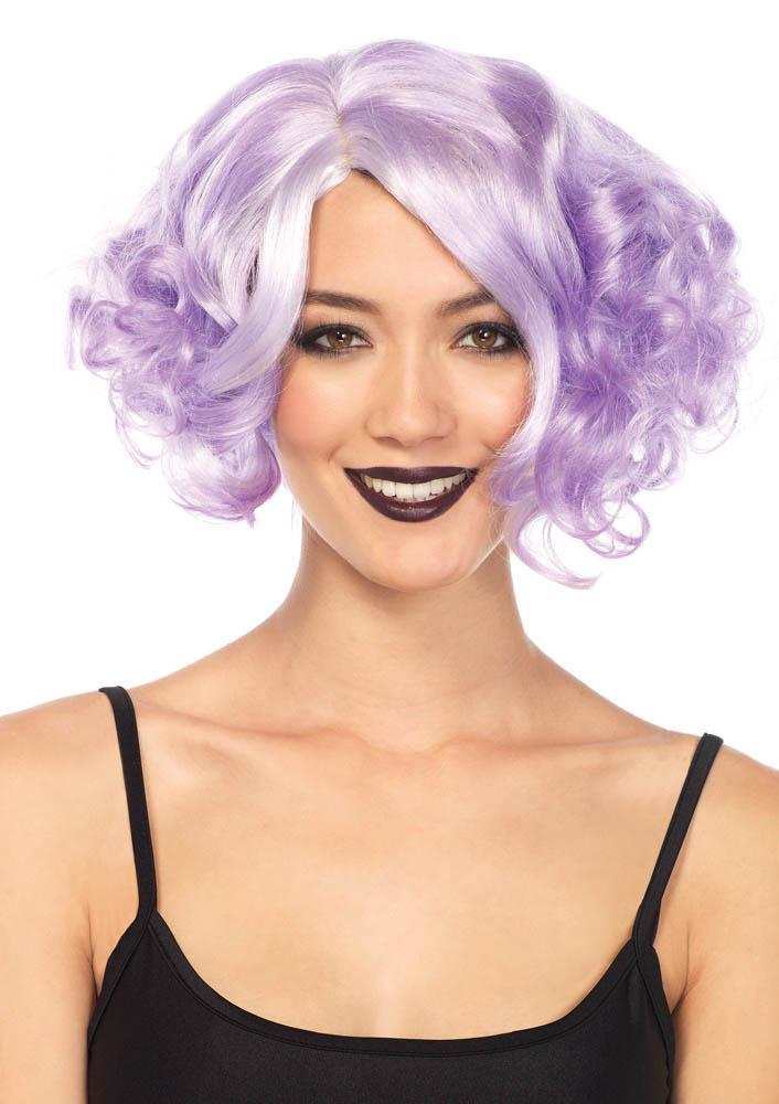 Curly Bob Wig - Roaring 20s LEG-A2780 BLACK - JJ's Party House