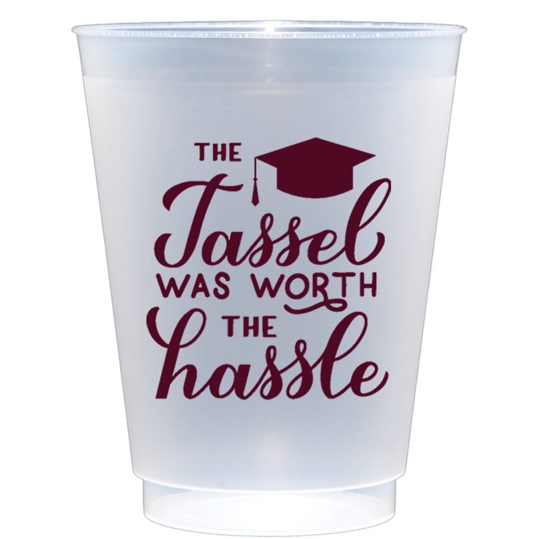 Custom Graduation Frost Flex 16 oz. Cups - JJ's Party House