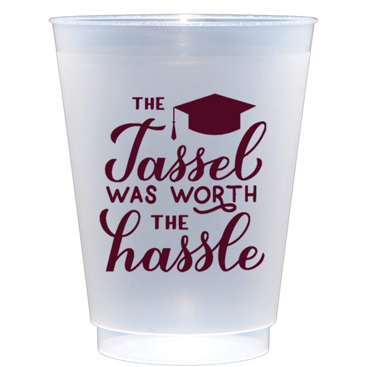 Custom Graduation Frost Flex 16 oz. Cups - JJ's Party House