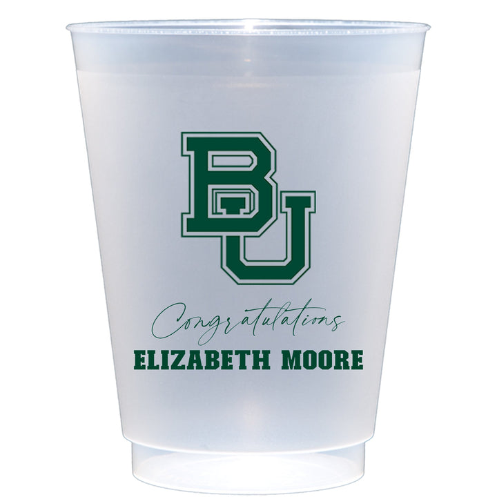 Custom Graduation Frost Flex 16 oz. Cups - JJ's Party House