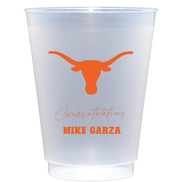 Custom Graduation Frost Flex 16 oz. Cups - JJ's Party House