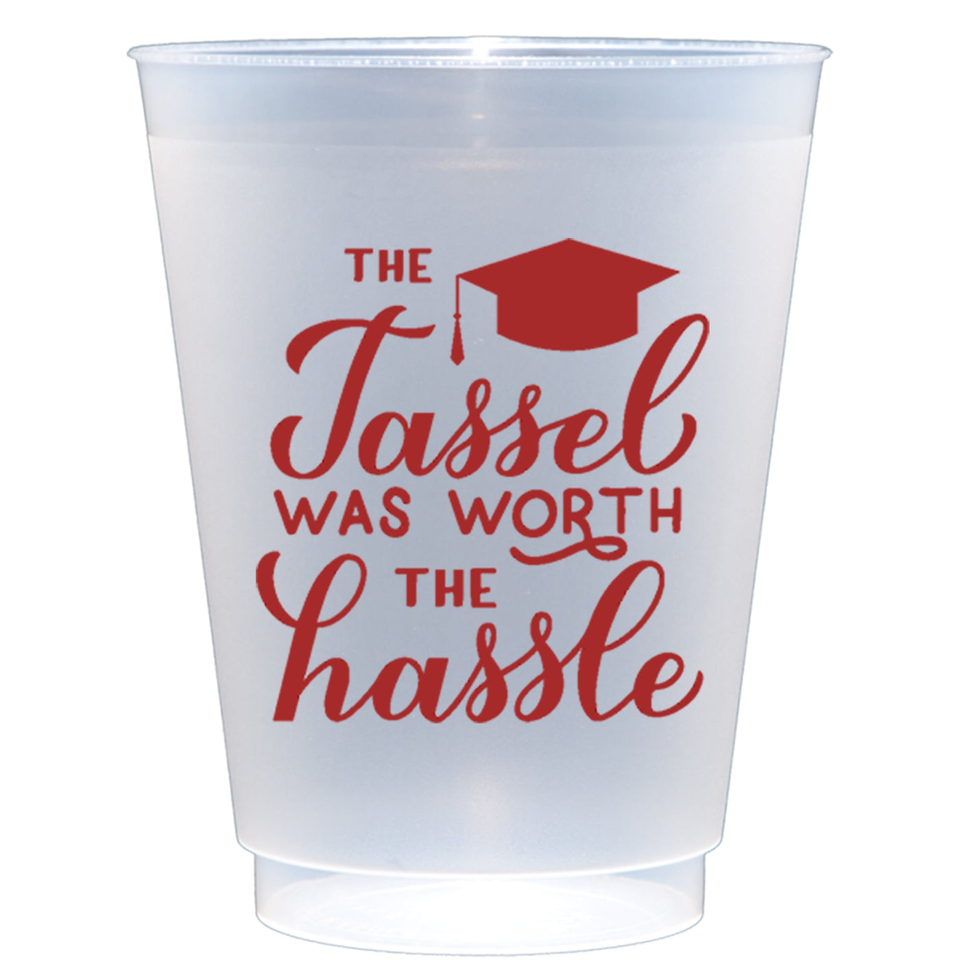 Custom Graduation Frost Flex 16 oz. Cups - JJ's Party House
