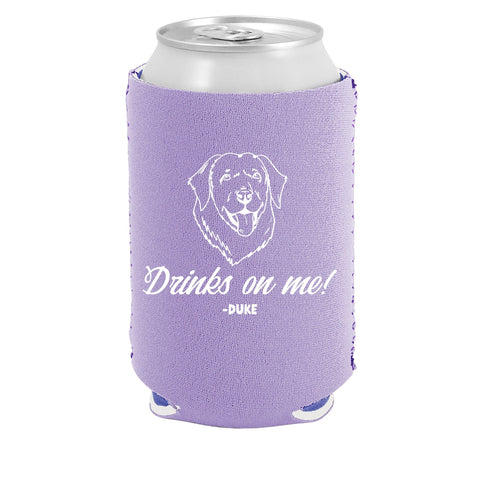 Custom Pet Dog Wedding Favor Neoprene Can Coolers, Personalized Wedding Favors - JJ's Party House