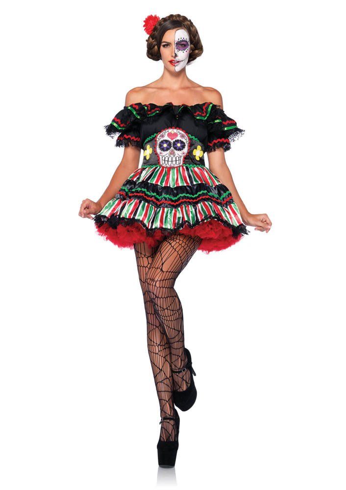 Day of the Dead Doll Costume - JJ's Party House