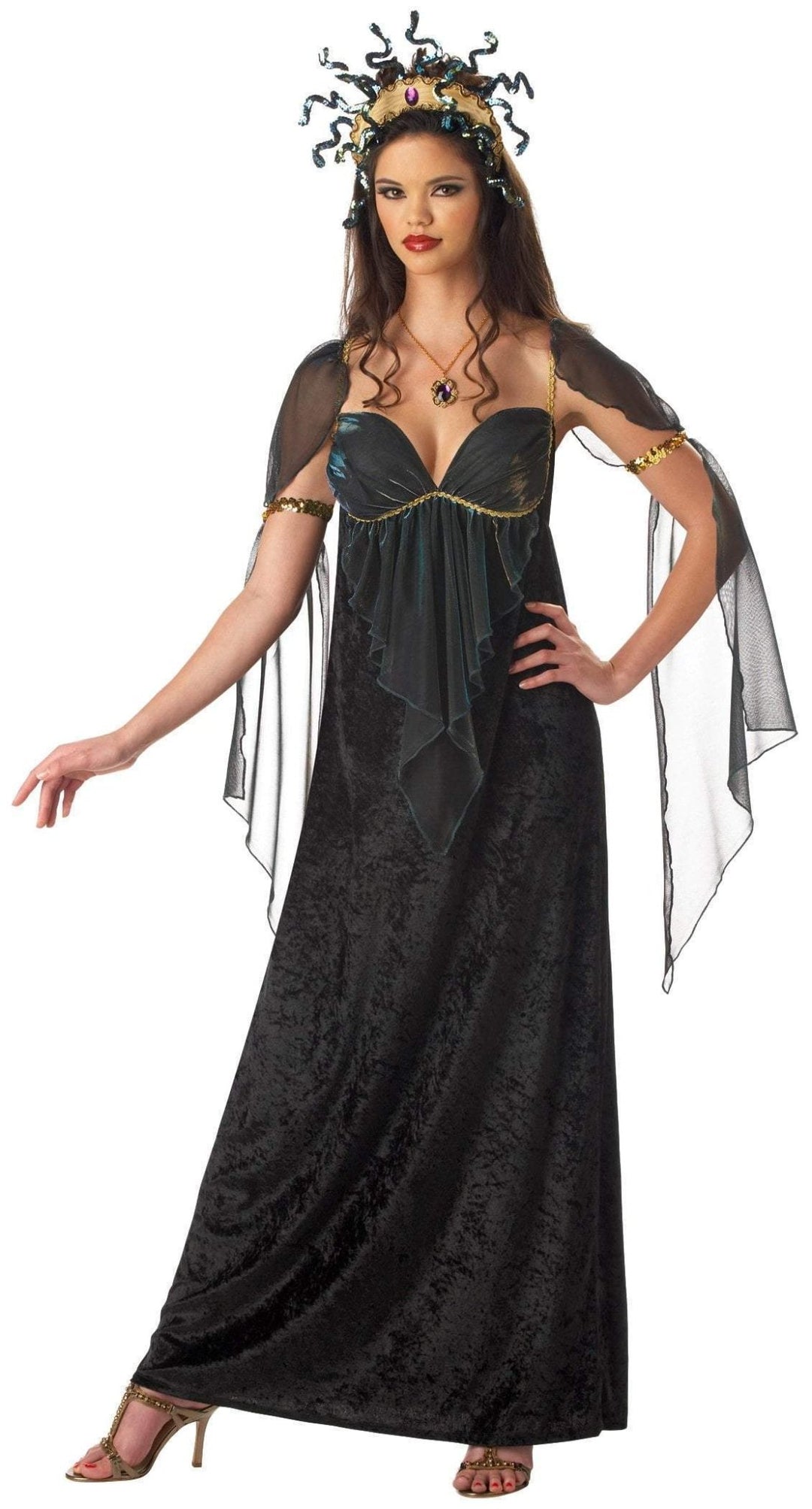Deluxe Mythical Medusa Costume – JJ's Party House Deluxe Mythical Medusa Costume – JJ's Party House