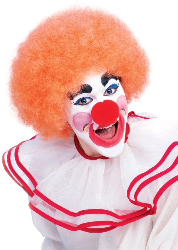 Deluxe Orange Clown Wig - JJ's Party House