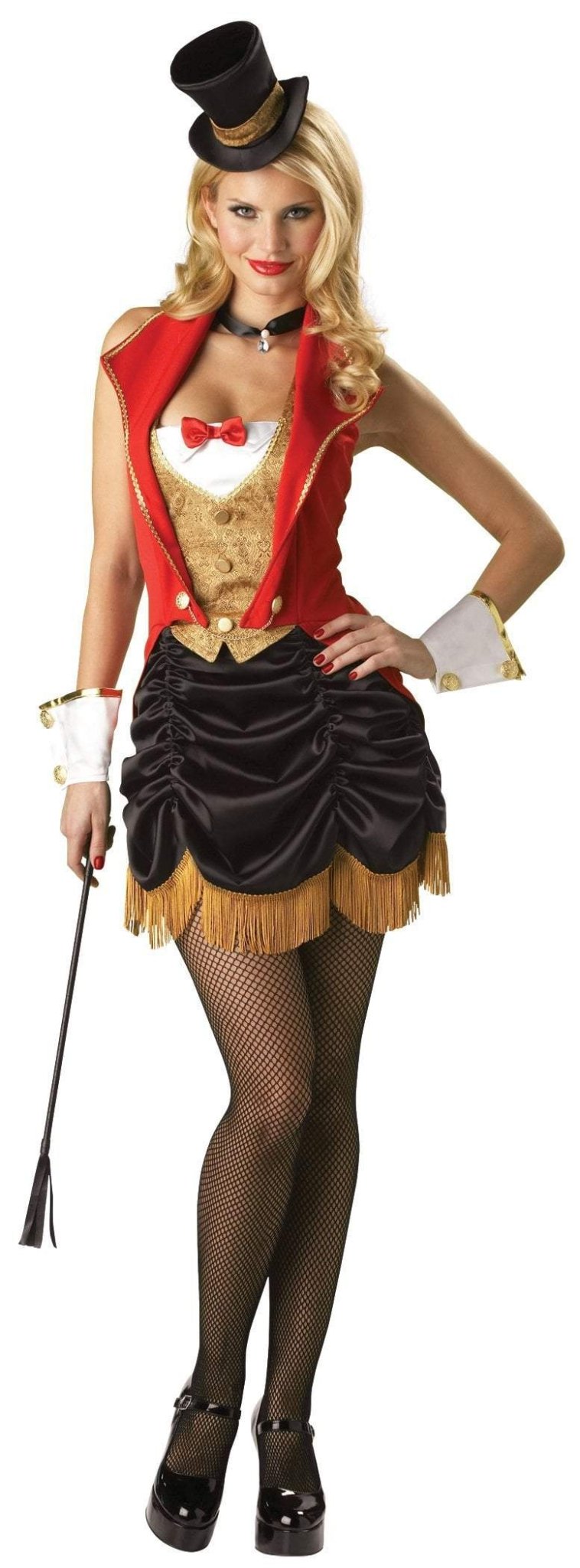Deluxe Three Ring Hottie Ringmaster Costume - JJ's Party House