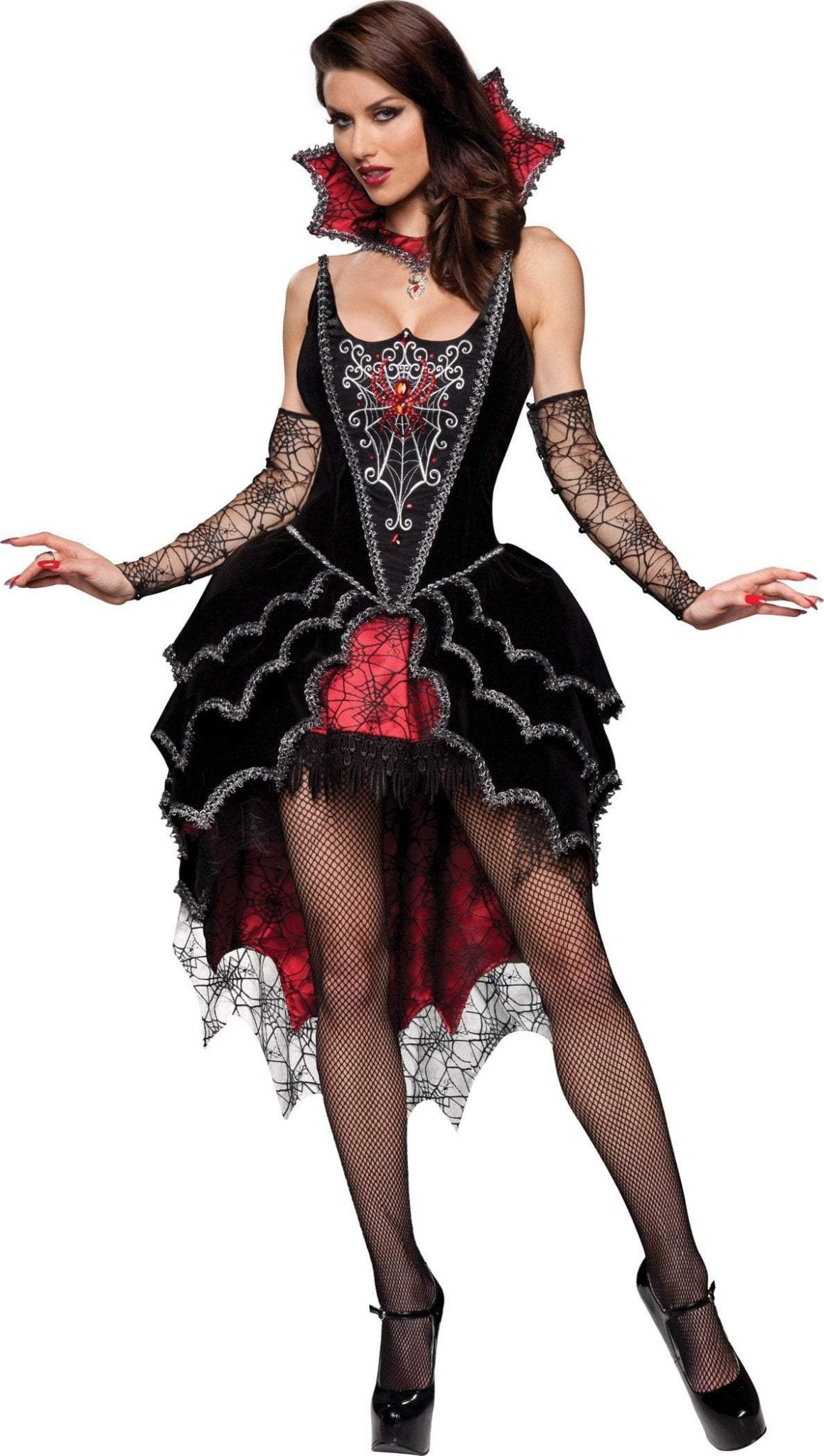 Deluxe Webbed Mistress Costume - JJ's Party House