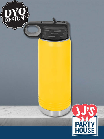 Design Your Own 20oz Water Bottle - JJ's Party House