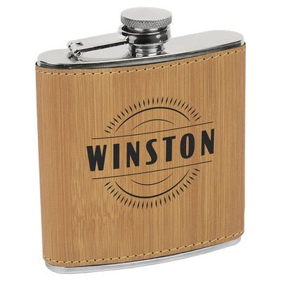 Design Your Own Groomsmen Engraved Flask - JJ's Party House