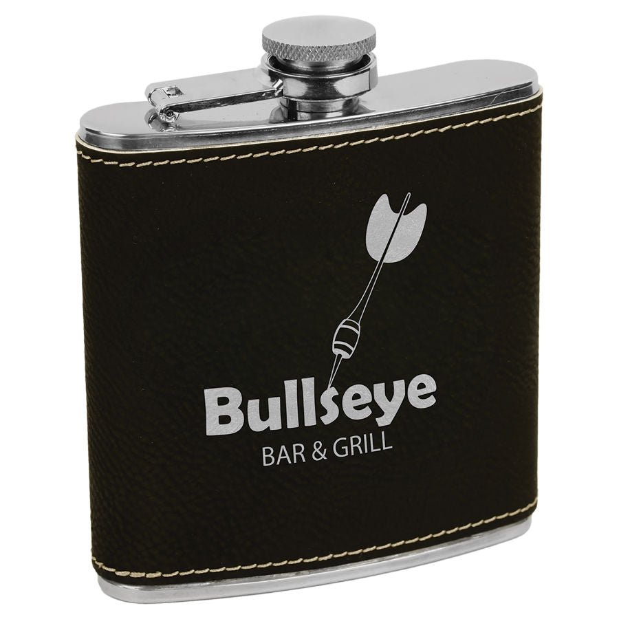 Design Your Own Groomsmen Engraved Flask - JJ's Party House