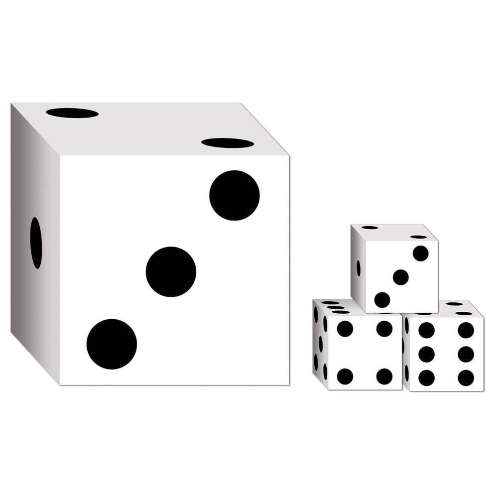 Dice Card Boxes 2pc - JJ's Party House