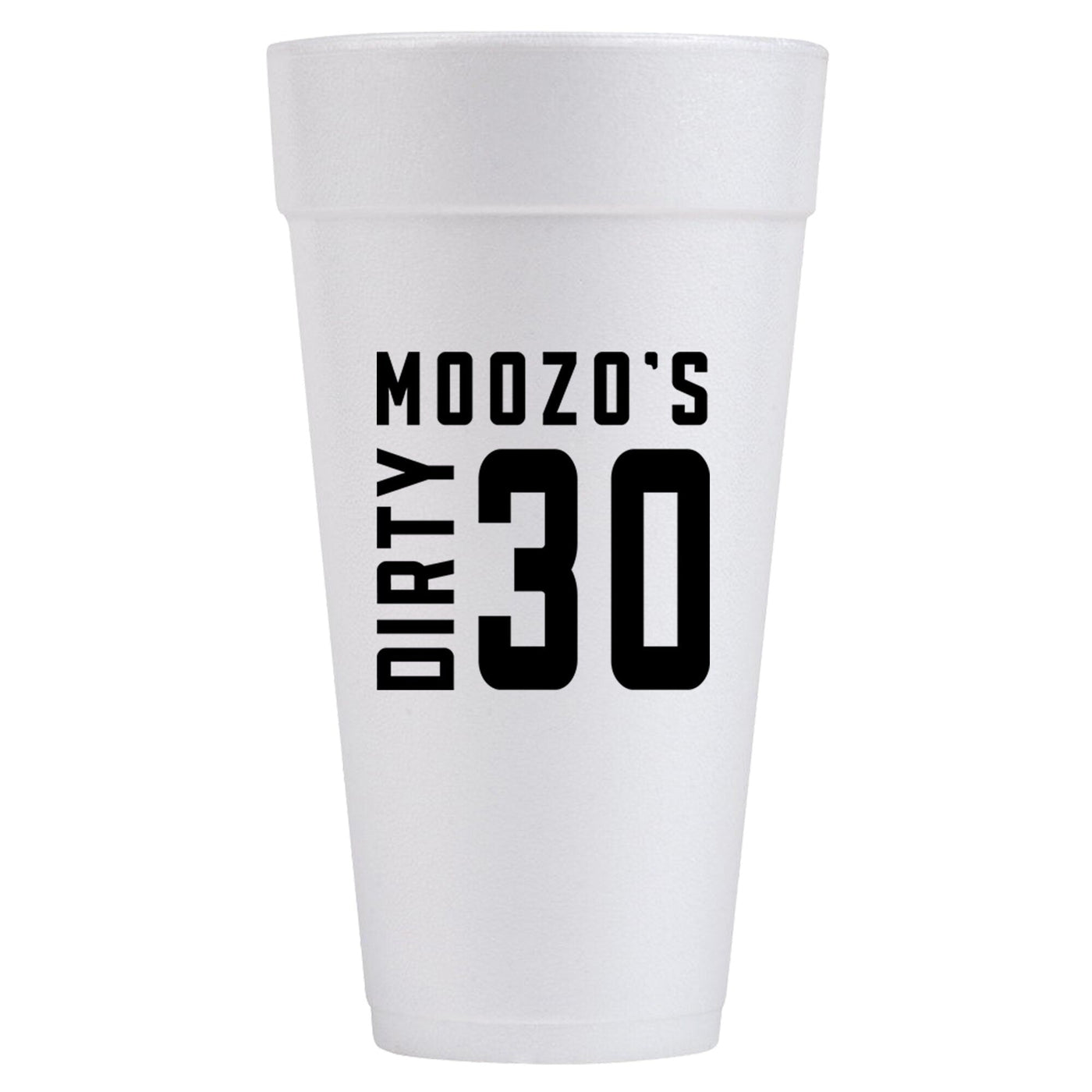 Dirty Thirty (30) Birthday Cups 50ct - 24oz. - JJ's Party House