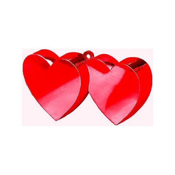 Double Heart Balloon Weight - JJ's Party House