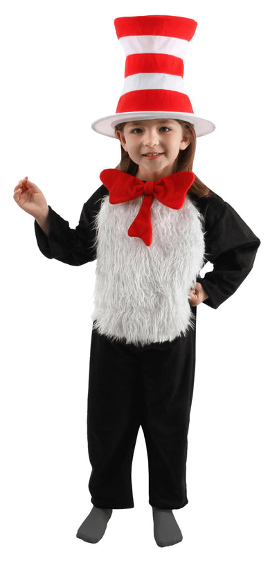 Dr. Seuss Cat in the Hat Child Deluxe Costume (4-6) - JJ's Party House