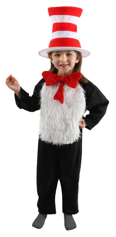 Dr. Seuss Cat in the Hat Child Deluxe Costume (4-6) - JJ's Party House - Custom Frosted Cups and Napkins