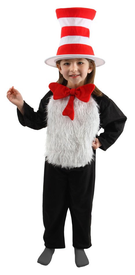 Dr. Seuss Cat in the Hat Child Deluxe Costume (4-6) - JJ's Party House