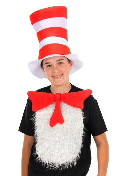 Dr. Seuss Cat in the Hat - The Cat in the Hat Unisize Insta-Tux Kit - JJ's Party House