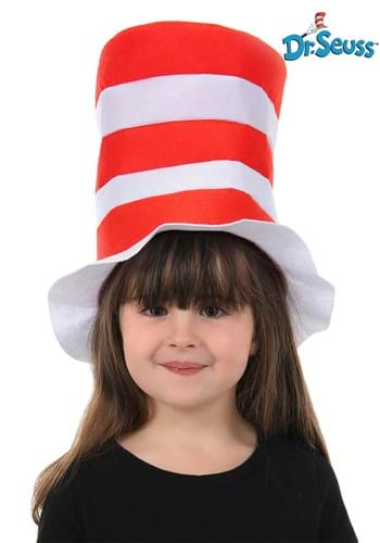 Dr. Seuss - The Cat in the Hat Kids Felt Stovepipe Hat - JJ's Party House