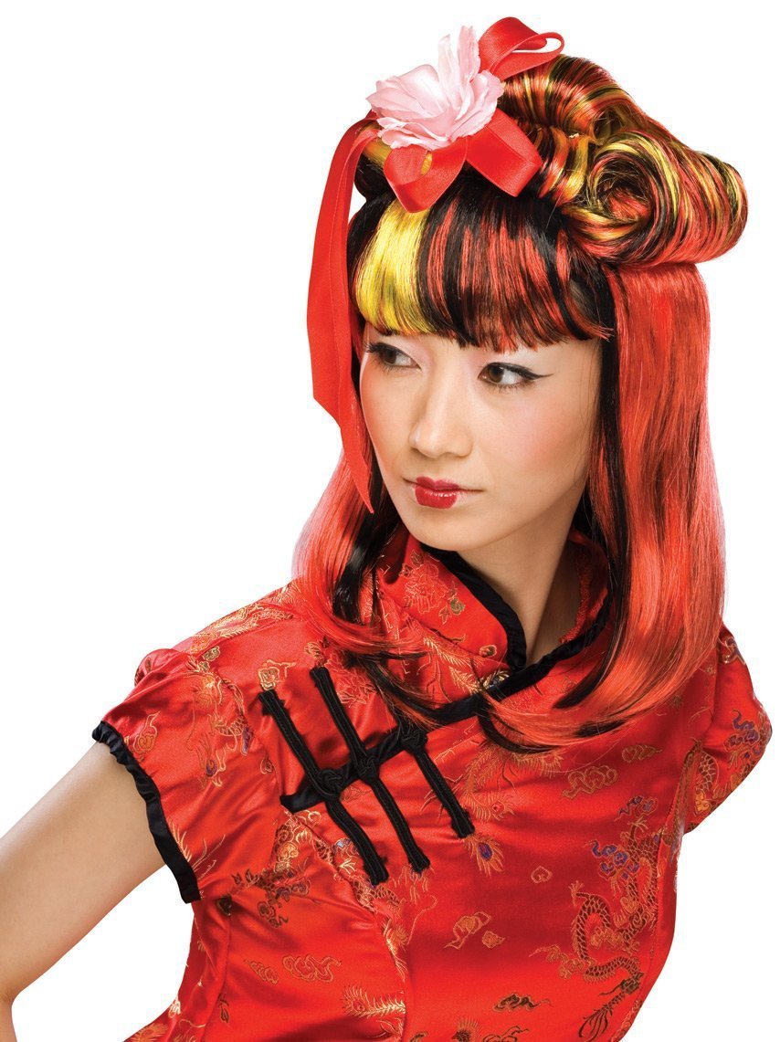 Dragon Lady Wig - Oriental/Asian - JJ's Party House