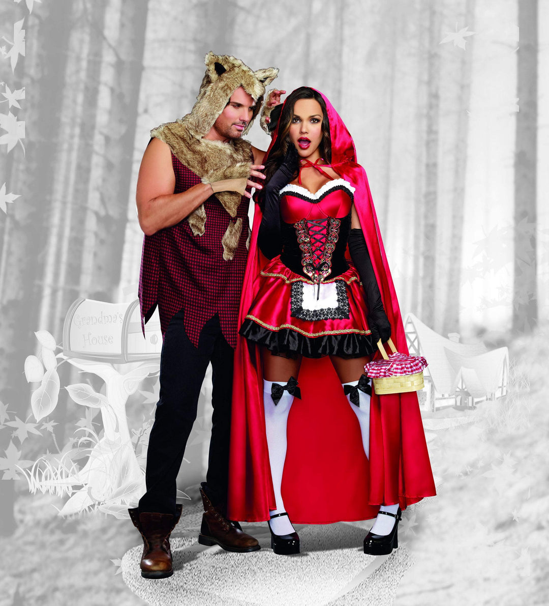 Dreamgirl Costumes Adult Big Bad Wolf Costume