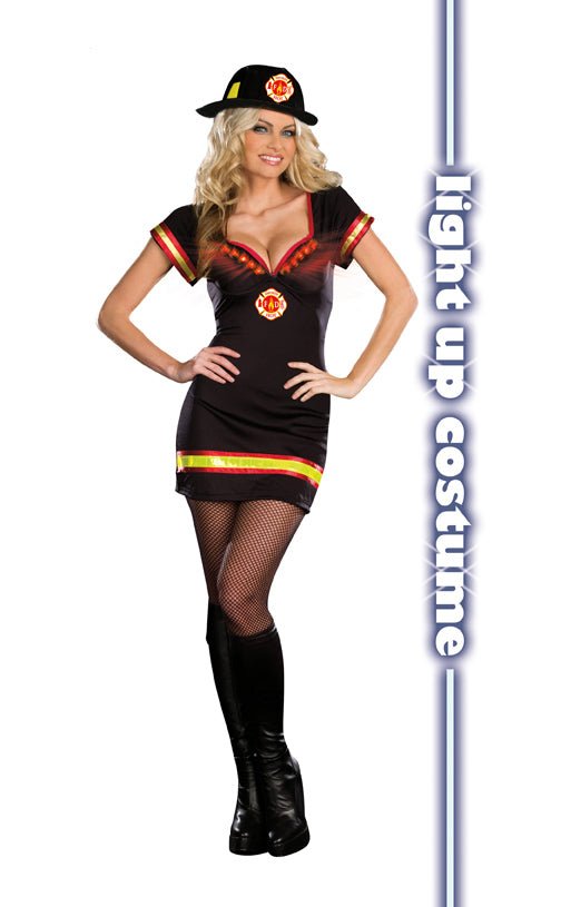 Dreamgirl Light My Fire Costume - JJ's Party House