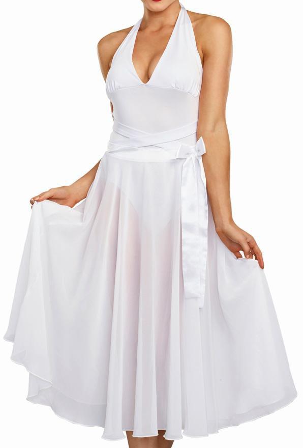 Dreamgirl Women's Blonde Bombshell Vintage Movie Star Costume Dress - JJ's Party House