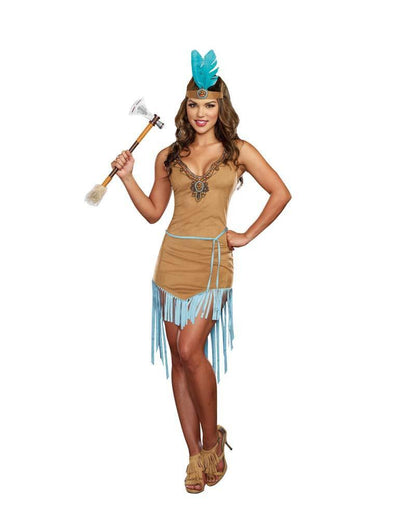 Dreamgirl Women's Native American Princess Costume - JJ's Party House
