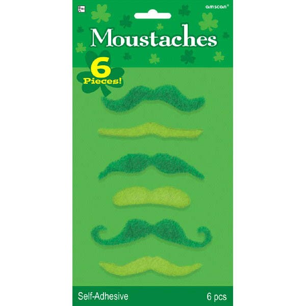 St. Patrick's Day Moustache Pa